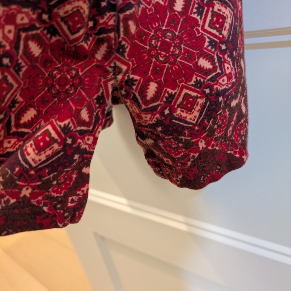 Di-Co Multicolor Patchwork Blouse - Picture 7 of 12